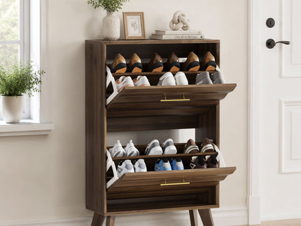 Flip Top Shoe Cabinet
