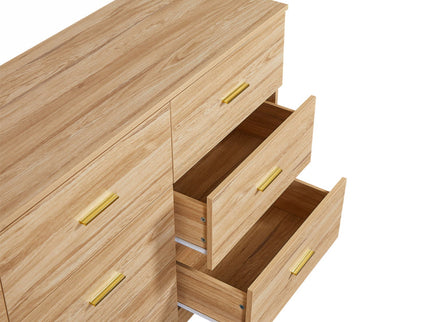 9 Drawer Dresser, Ample Storage For Bedroom