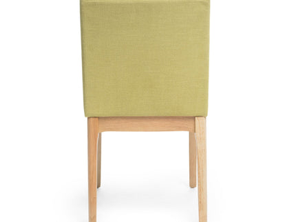 Contemporary Fabric Comfort Dining Chairs (Set of 2)