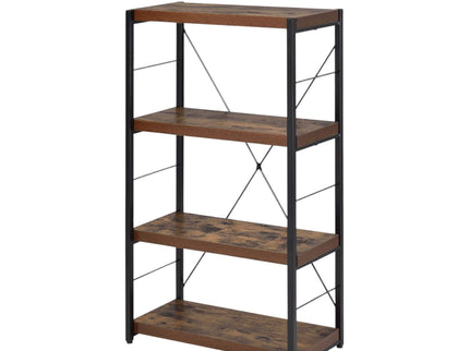 Bob - Bookshelf - Weathered Oak / Black