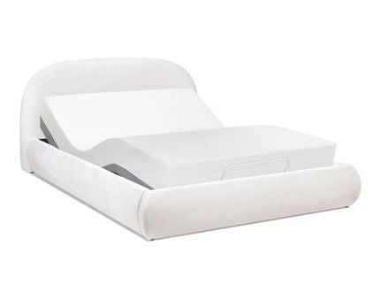 Archie Puffy Grounded - Upholstered Platform Bed