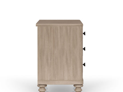 Panel Bedroom Set With 3 Drawer Nightstand, Casual Dresser, Cane Mirror, 3 Drawer Cane Front Chest And Bench