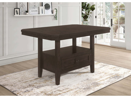Prentiss - Extension Counter Dining Table - Cappuccino