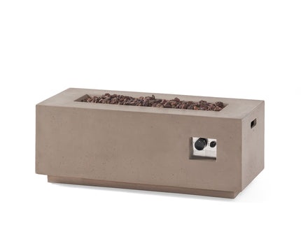 Contemporary Outdoor 40, 000 Btu Propane Fire Pit