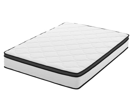 12" Hybrid Mattress With Pocket Coils And Memory Foam, Medium Firm