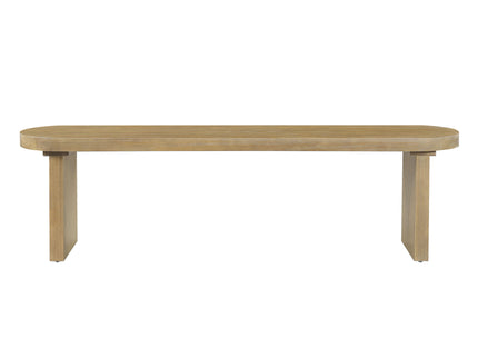 Indoor Dining Bench, 350 Lbs Weight Capacity, Fits 3 People - Pine