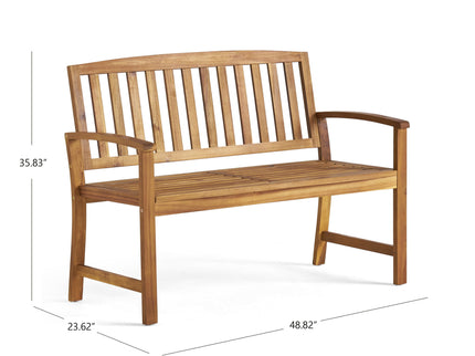 Farmhouse Style Loja Bench Indoor / Outdoor