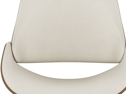Malden - Bentwood Upholstered Dining Chair With Wood Back