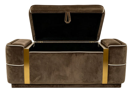 Storage Bench Upholstered Ottoman Bed End Bench With Lift Top Storage