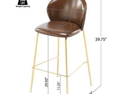 Kira - Upholstered Bar Stool (Set of 2)