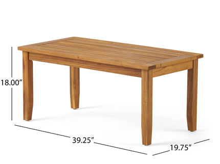 Outdoor Chat Set With Coffee Table And Loveseat