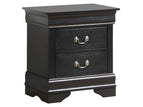 Black / 2 Drawers