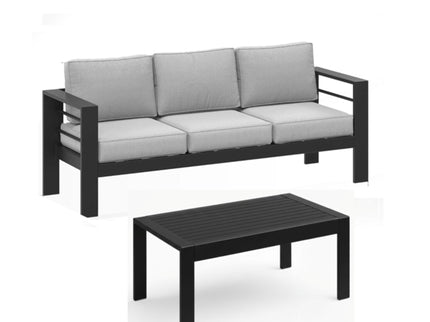 Outdoor Patio Set, All-Weather With Thick Cushions
