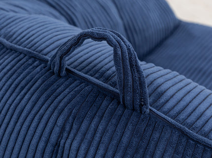 Giant Bean Bag Chair Sofa For Living Room - Dark Blue