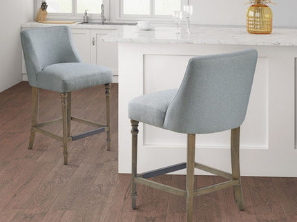 Delaney - Counter Stool - Blue