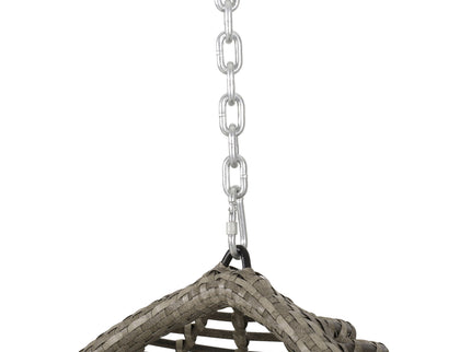 Morris Teardrop - Hanging Chair With Chain And Water Resistant Cushions