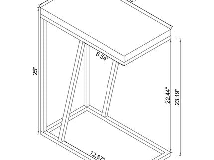 Herringbone Accent Table