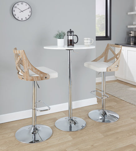 Elia - Contemporary Adjustable Bar Table