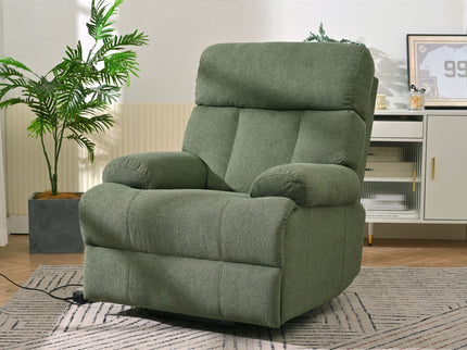 Oversized Power Lift Recliner Chai With Remote Control, Side Pocket, Spacious Seat