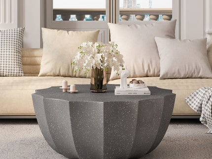 Modern Round Coffee Table For Indoor / Outdoor