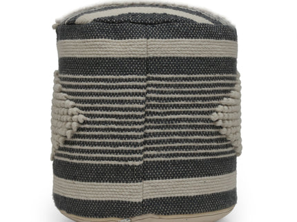 Diamond - Handcrafted Cylindrical Pouf
