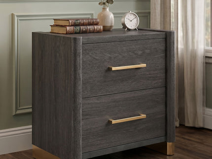 Clifton - 2 Drawer Nightstand - Espresso