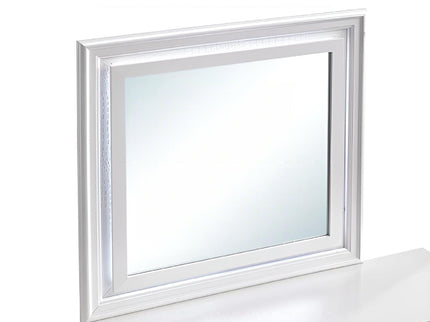 Verona - Mirror With Premium Low Distortion Glass - White