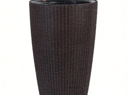 Tall Planters Set With Water Level Monitor And Auto Watering