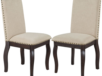 Upholstered Dining Chairs With Nailhead (Set of 2)