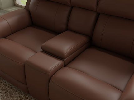 Oslo - Dual Power Reclining Loveseat With Console