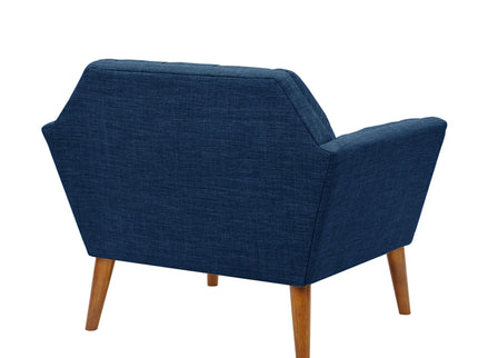Modern Lounge Chair With Button Tufting