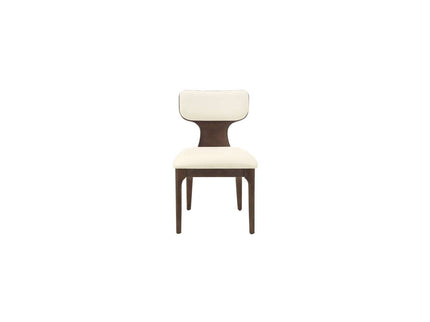 Koen - Side Chair (Set of 2) - Beige / Brown Oak