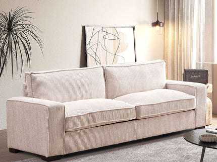 Luxe - Sofa With Sleek Design, Spacious And Comfortable 3 Seater Couch