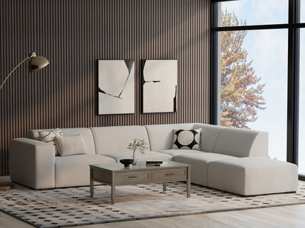 Rex - Handcrafted Sectional Sofa And Ottoman