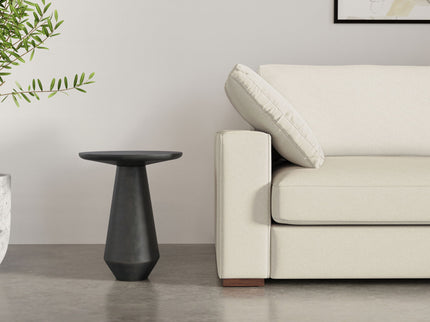 Gloria - Cast Aluminum Side Table - Black