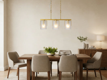 Adjustable Cylindrical Pendant Light