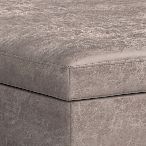 Owen - Multifunctional Square Coffee Table Storage Ottoman