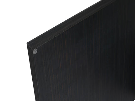 28" Wall Mounted Bathroom Vanity With Sink & Soft Close Door - Black Chestnut