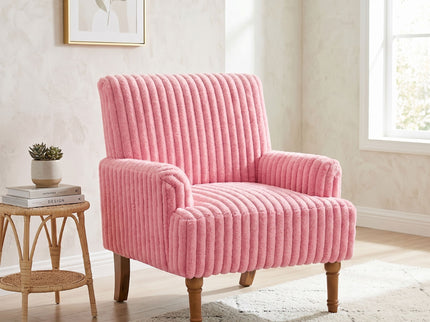 Accent Comfortable Upholstered Armchair For Living Room