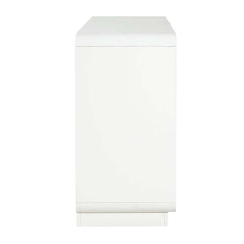 Sideboard, Wide Storage With 2 Doors And 3 Drawers