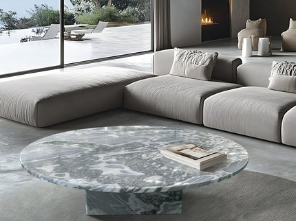 Luxury Coffee Table With Unique Veining, Unique Stone Design