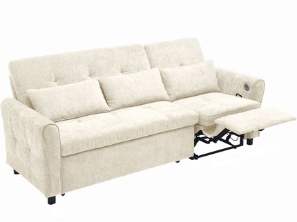 3 Seater Sofa Bed And Reversible Recliner