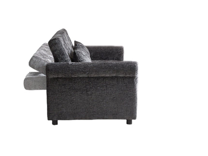 Loveseat Sofa Bed, Pull - Out Couch Sleeper & 2 Pillows