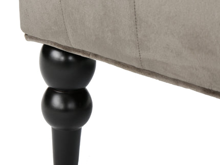 Nurturing - Upholstered Loveseat With Wing Back And Diamond Tufting