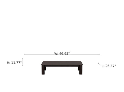 Verona - Seating 4 Pieces Set - Dark Espresso / Gray / Off White