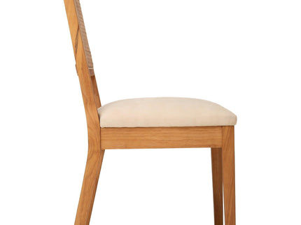 Compact Ergonomic Upholstered Side Chairs (Set of 2)