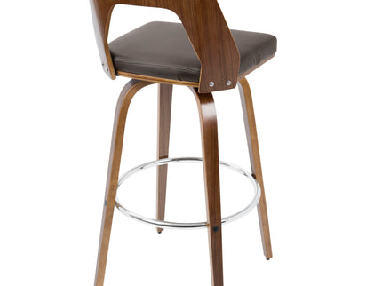 Trilogy - Mid Century Modern Barstool (Set of 2)