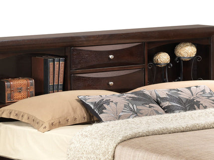 Marilla - Storage Bed With Bookcase Headboard