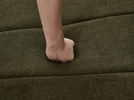 Modular Sectional Sofa With 2 Pillows, Symmetrical Design