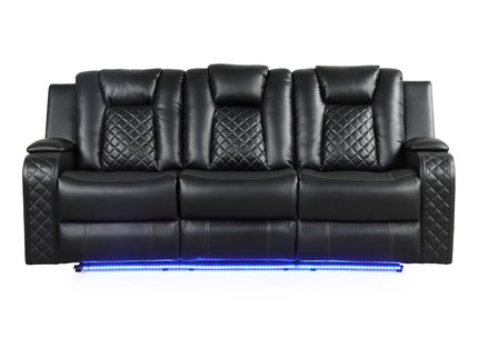 Benz - Power Reclining Sofa With LED Lighting
